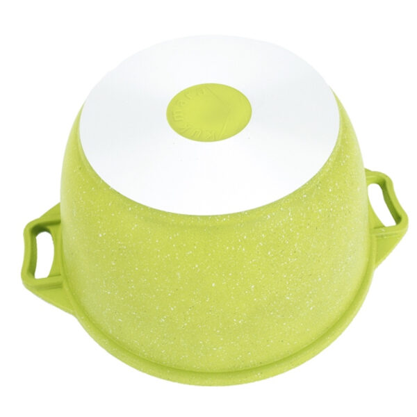 Кастрюля 4л со стеклянной крышкой, АП линия "Trendy style" (Lime) — изображение 2