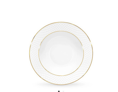 Тарелка глубокая DIAMOND gold farfurie adinca 22.5cm